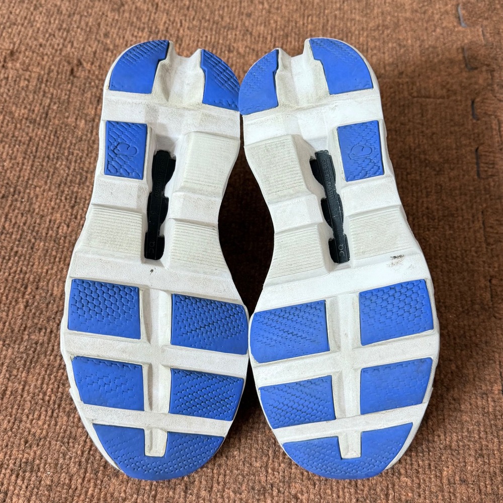 On Cloudmonster Womens Running Shoes Blue Grey 61.99026 US 7.5 gym fit shoe C+ - Picture 10 of 13